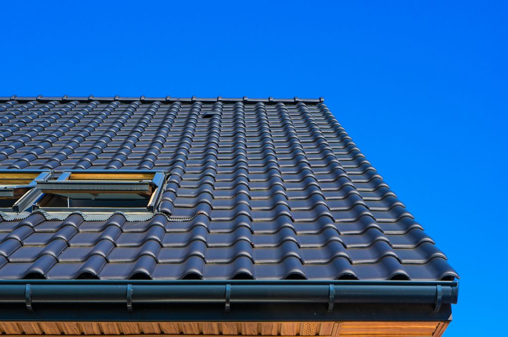 black roof
